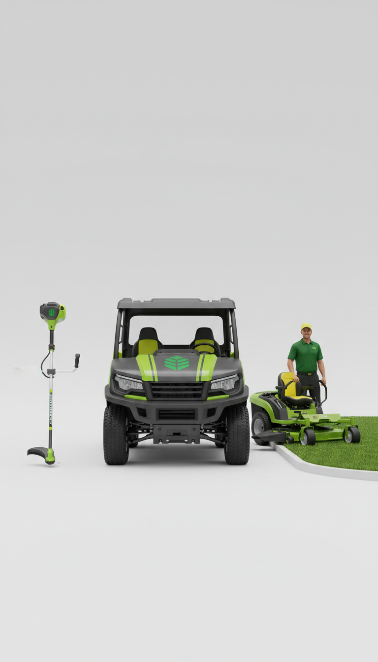 Lawn Enforcement Branded Service Vehicle