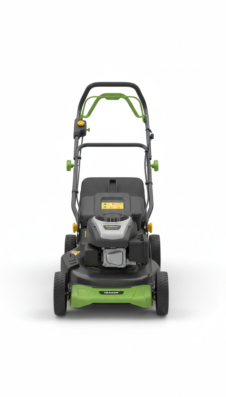 Commercial-Grade Mower with Precision Blades